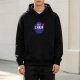 Best Dad In The Galaxy Graphic Black Hoodie