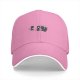 Black Baseball Cap With Chibi Ninja Characters Graphic
