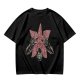 Olive Green T-Shirt With Starfish Monster Rock Hand Print