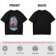 Olive T-shirt with One Piece Thousand Sunny Pirate Ship Print