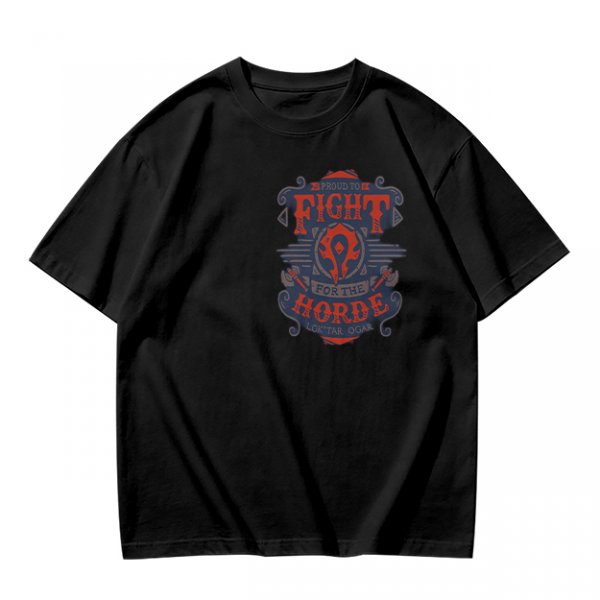 Olive Green Horde Themed Graphic T-Shirt For Fans