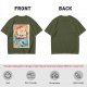 One Piece Going Merry Ship Stamp Graphic T-Shirt