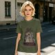 Olive T-Shirt With Hungry Dinosaur 'I'm Hangry' Print