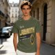 Visit the Labyrinth Themed Graphic Tee with Clock Design