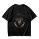 Olive t-shirt with alien cowboy howdy earthlings graphic