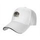 Black Baseball Cap With Astronaut Coffee Lover Print