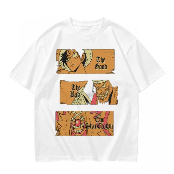 One Piece The Good The Bad The Star Clown Graphic T-Shirt