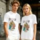 Cat Quest Themed T-Shirt With Fantasy Cat Warrior Characters