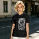 Olive Graphic Tee With Shocked Raccoon Scientist I Tried It At Home Print