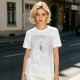 Oversized Olive Green Crewneck T-Shirt with Subtle Chest Graphic