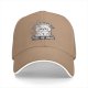 Black Baseball Cap With Cute Angry Dog 'Cute Cuddly Full Of Rage' Print