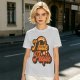 Olive Green Retro Graphic T-Shirt with "I Hate People" Print