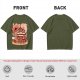 Anime Style Restaurant Scene Graphic T-Shirt Artwork