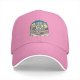 Black baseball cap with grumpy cat vacuuming cleaning design