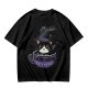 Olive t-shirt with witch cat in coffee cup 'Hocus Pocus I Need Coffee'