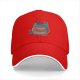 Black baseball cap with cookie monster and cookie jar graphic