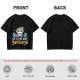 Olive T-Shirt with Raccoon Lifting Weights 'So I Can Eat Garbage' Print