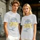 Olive T-Shirt With Grumpy Narwhal Holding Not A Unicorn Sign