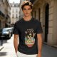 Olive T-Shirt with Kawaii Ramen Monster Bowl Graphic