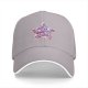 Black Baseball Cap With Patriotic Star Freedom Bravery Print