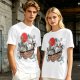 Studio Ghibli Characters Boat Graphic Olive T-Shirt