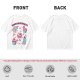 Olive T-Shirt With Cute Dinosaur Ice Cream Graphic Print