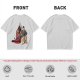Olive Green T-Shirt with Buffy The Vampire Slayer Character Art Print