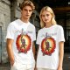 He-Man Sword Raised Graphic Olive Green T-Shirt