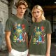 Dungeons and Dragons Cute Dragon Characters D20 T-Shirt Design