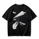 Olive T-Shirt with Paper Airplane Star Wars Inspired Print