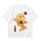 Anime Straw Hat Silhouette Graphic T-Shirt