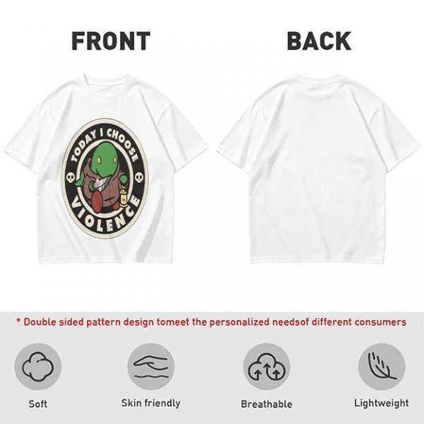 Today I Choose Violence Tonberry Graphic T-Shirt