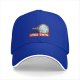Black baseball cap with mirror and coffee graphic that says LIKE THIS