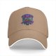 Black Baseball Cap With Fantasy Dragon And Warrior Graphic