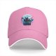 Black baseball cap with bat and full moon gothic graphic