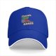 Black baseball cap with Fresh Beets turntable graphic