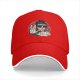 Black baseball cap with Spock graphic and 'Spock to the Wind' print