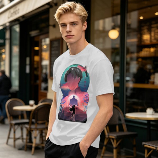 Attack on Titan Levi Ackerman Graphic Anime T-Shirt