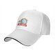 Black baseball cap with mirror and coffee graphic that says LIKE THIS