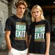 Irish Exit Funny St. Patrick's Day T-Shirt Design