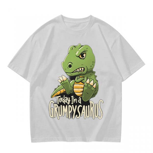Grumpy Dinosaur T-Shirt for Kids Today I'm a Grumpysaurus
