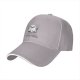 Black baseball cap with cute smiling ghost graphic