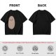 Olive Green T-Shirt With Cute Smiling Potato Graphic