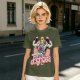 Olive T-Shirt Featuring He-Man Master of the Eighties Graphic