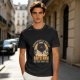 Olive green t-shirt with scientifically proven cats are better than you cat scientist print
