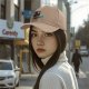 Black Baseball Cap With Sci-Fi Alien Facehugger Art Print