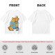Olive T-Shirt With Cute Cat Toast Toaster Breakfast Art