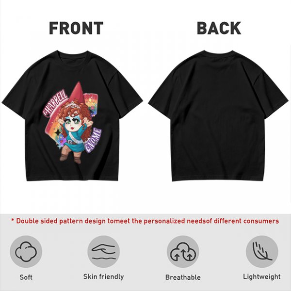 Chappell Gnome Chibi Character Graphic T-Shirt