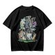 Olive T-shirt with Studio Ghibli Character Mashup Art Print