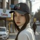 Black Baseball Cap With Star Wars Themed Conversation Hearts